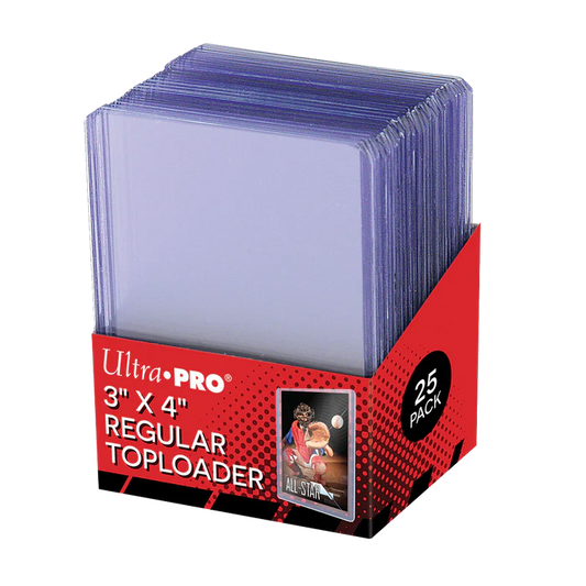 100x Ultra Pro Regular Toploader 3"x4"